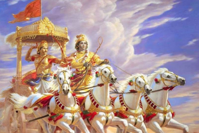 Bhagavad-Gîtâ: A Guerra de Kurukshetra e o Canto Divino